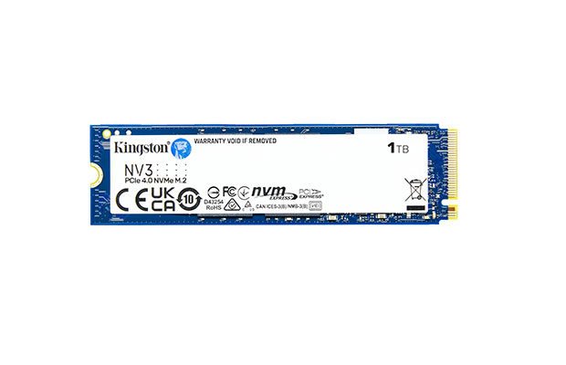 Kingston 1000G NV3 M.2 2280 PCIe 4.0 NVMe SSD (SNV3S/1000G) - 1