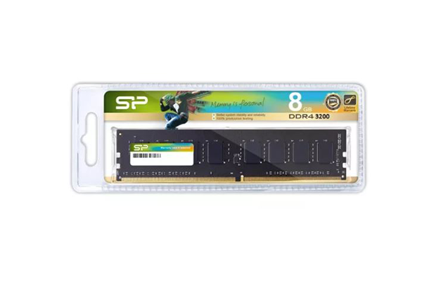 Silicon Power 8GB DDR4-3200 CL22 UDIMM 1Gx8 SR (SP008GBLFU320X02)