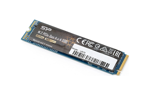 Silicon Power 2TB M.2 2280, Gen4x4, PCIe, US70, 2000GB (Read/Write: 5000/4400 MB/s) (SP02KGBP44US7005)