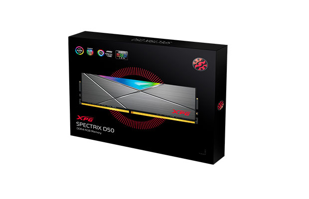 XPG SPECTRIX D50 DDR4 RGB 16GB 3200MHz Memory - 2