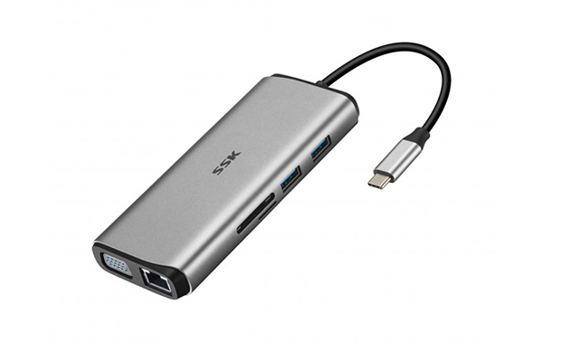 SSK SC111 Type-C Multi-function 11-in-1 Adapter
