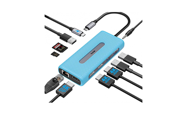 SSK SC210 Type-C Multi-function 11-in-1 Adapter