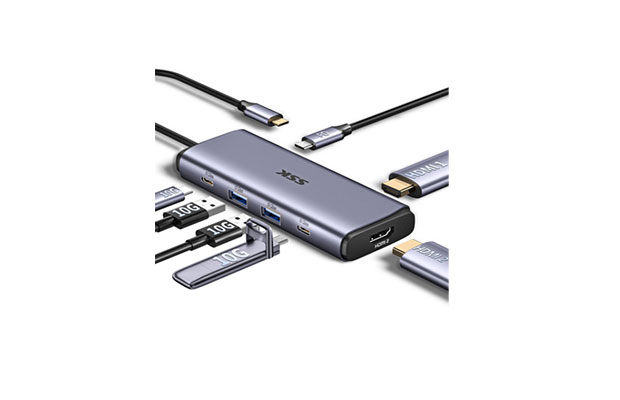 SSK SC221 Type-C To HDMI Multiport 7-in-1 Adapter - 1