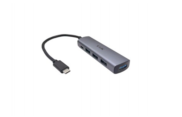 SSK SR009 Type-C Multi-function 5 in 1 Adapter