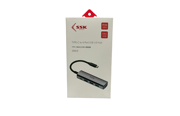 SSK SR009 Type-C Multi-function 5 in 1 Adapter