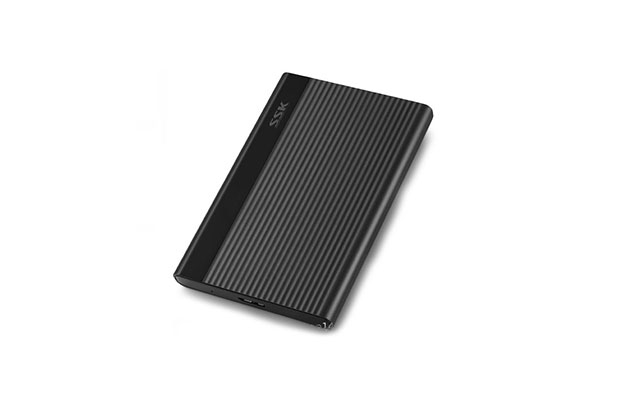 SSK HDD Box SHE095 Hard Drive Enclosure (2.5" SATA HDD/SSD) - 1