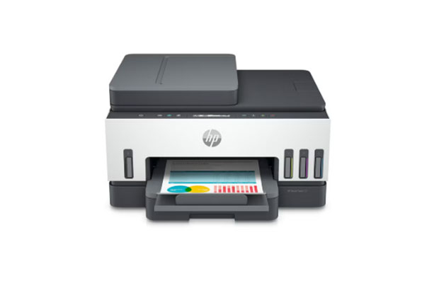 Printer HP Smart Tank 750 Color All-in-One (6UU47A) (Print, Scan, Copy,ADF, Wireless)GT53/GT52 C,M,Y (1yr) - 1