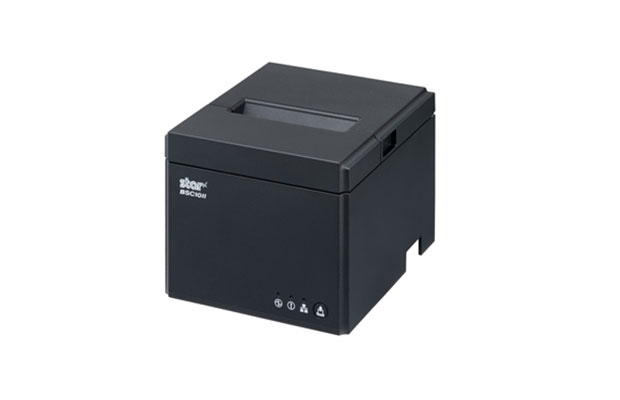 Star Micronics BSC10II-U Gray USB-C Direct Thermal Printer, Black, EU Cord (39465830) - 2