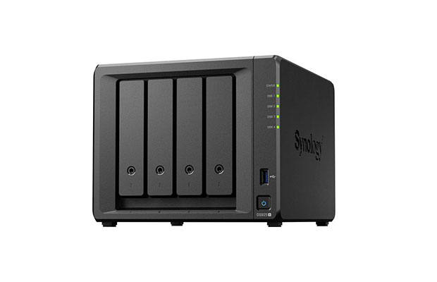 Synology DiskStation DS925+ 4Bays (up to 9Bays), RAM 4GB (Up to 32GB), Built-in M.2 Drive 2Slots - 1