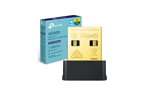 TP-Link Archer T2UB Nano AC600 Nano Wi-Fi +Bluetooth  4.2 USB Adapter - 2