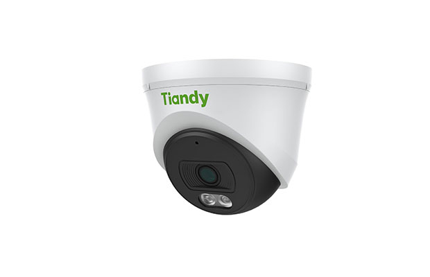 Tiandy TC-C34XN 4MP Fixed Color Maker Turret IP Camera - 1