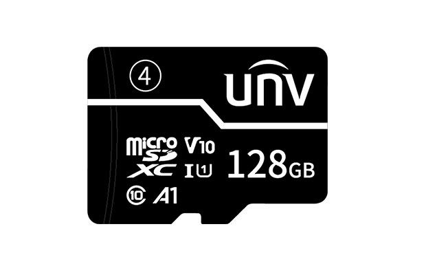 Uniview TF-128G-T-C 128GB Micro-SD Memory Card - 1