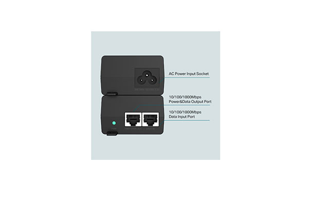 TP-Link TL-POE160S PoE+ Injector (30W) 2x Gigabit Ports - 3
