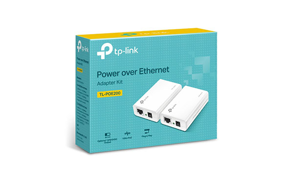 TP-Link TL-POE200 Power over Ethernet Adapter Kit - 3