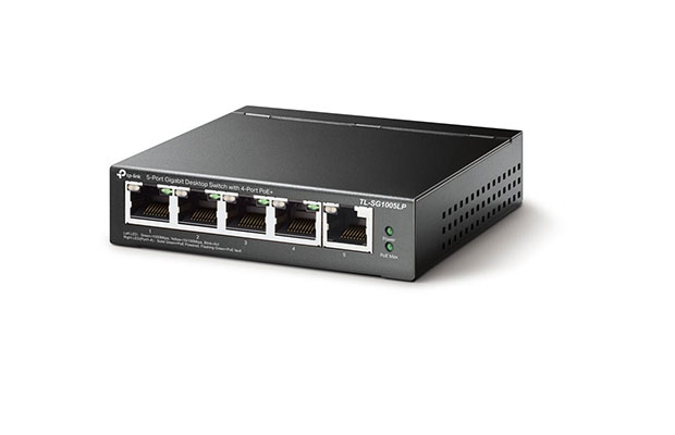 TP-Link TL-SG1005LP 5-Port Gigabit Desktop Switch with 4-Port PoE+ - 2