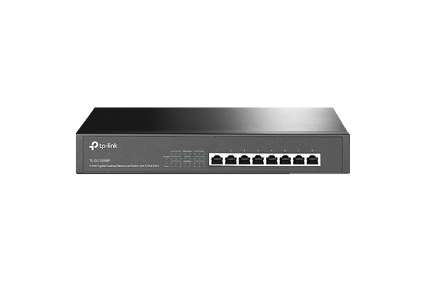 TP-Link TL-SG1008MP 8-Port Gigabit Desktop/Rackmount Switch with 8-Port PoE+