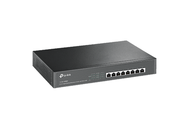 TP-Link TL-SG1008MP 8-Port Gigabit Desktop/Rackmount Switch with 8-Port PoE+