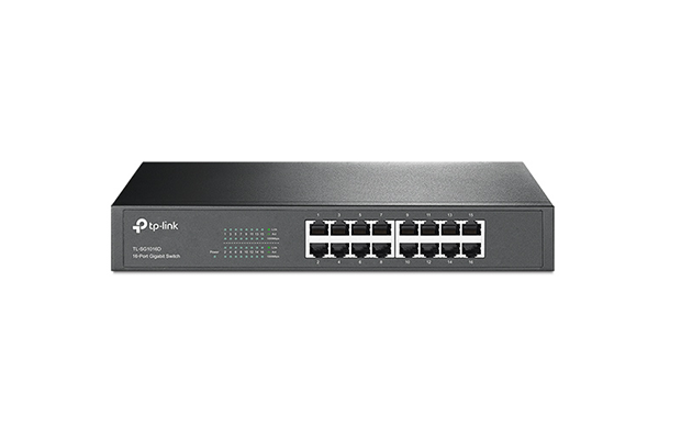 TP-Link TL-SG1016D 16-Port Gigabit Desktop/Rackmount Switch