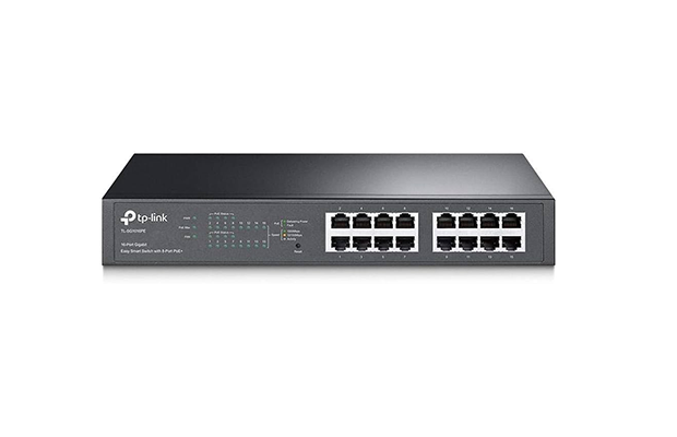 TP-Link TL-SG1016PE 16-Port Gigabit Easy Smart PoE Switch with 8-Port PoE+