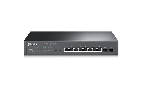 TP-Link TL-SG2210MP JetStream 10-Port Gigabit Smart PoE Switch with 8-Port PoE+ - 1
