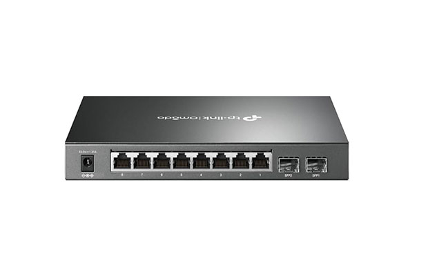 TP-Link TL-SG2210P JetStream 8-Port Gigabit Smart PoE+ Switch with 2 SFP Slots - 1