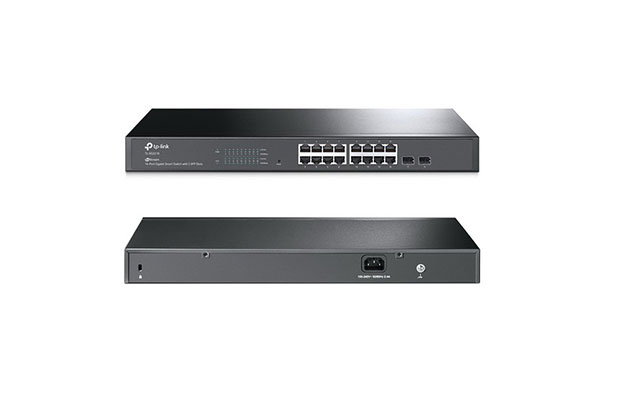 TP-Link SG2218 JetStream 16-Port Gigabit Smart Switch with 2 SFP Slots - 3