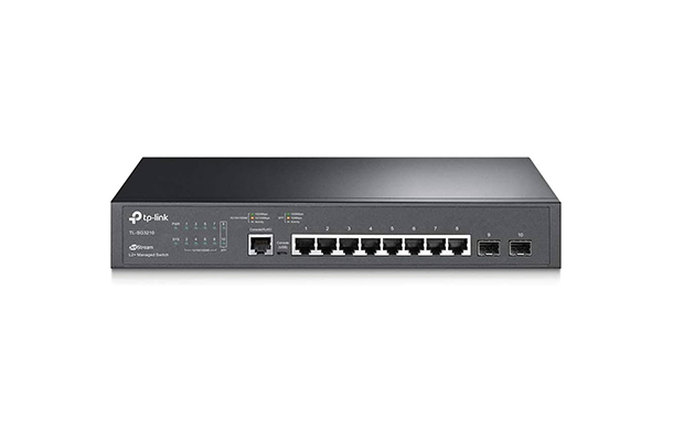 TP-Link TL-SG3210 JetStream 8-Port Gigabit L2 Managed Switch with 2 SFP Slots