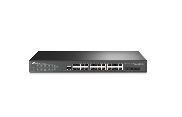 TP-Link TL-SG3428X JetStream 24-Port Gigabit L2+ Managed Switch with 4 10GE SFP+ Slots