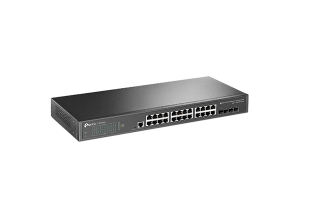 TP-Link TL-SG3428X JetStream 24-Port Gigabit L2+ Managed Switch with 4 10GE SFP+ Slots