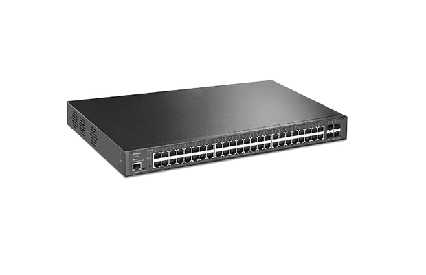 TP-Link TL-SG3452XP JetStream 48-Port Gigabit and 4-Port 10GE SFP+ L2+ Managed Switch with 48-Port PoE+