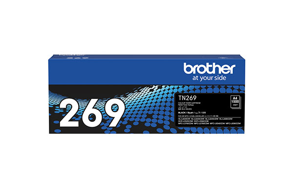 Brother TN269BK Original Toner Black 1,500pages For Printer (HL-L3240CW/L3560CDW/MFC-L3760CDW) - 1