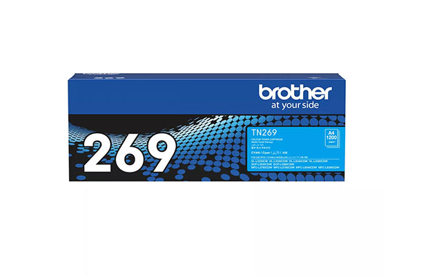 Brother TN269C Original Toner Cyan 1,200pages For Printer (HL-L3240CW/L3560CDW/MFC-L3760CDW) - 1