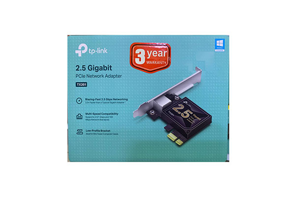 TP-Link TX201 2.5 Gigabit PCIe Network Adapter - 4