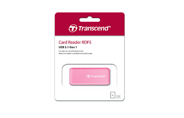 Card Reader SD/microSD Transcend​ USB 3.1 (TS-RDF5R) - 1