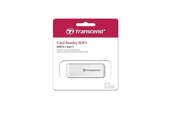 Card Reader SD/microSD TS-RDF5W Transcend USB 3.1 (2Yr) - 2