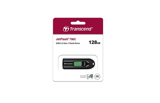 USB Flash Drive 128GB JetFlash 790C Transcend TS128GJF790C - 1
