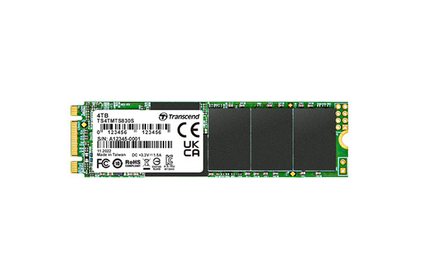 SSD Internal 128GB M.2 2280 PCI SATA3 Transcend TS128GMTS830S - 1