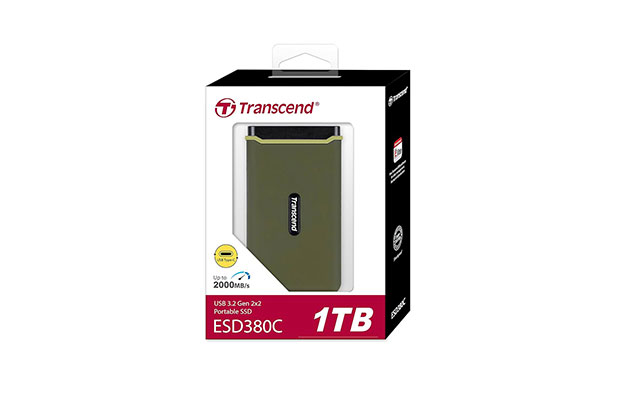 Transcend SSD External 1TB ESD380C USB 3.2 Gen 2 (TS1TESD380C) - 2