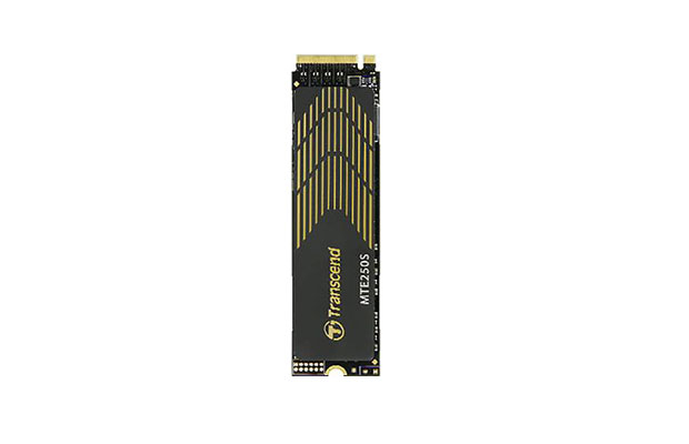 SSD Internal 1TB M.2 2280 PCIe TS1TMTE250S Transcend NVMe, 3D TLC, with Dram (Graphene Heatsink) 5Yr - 2