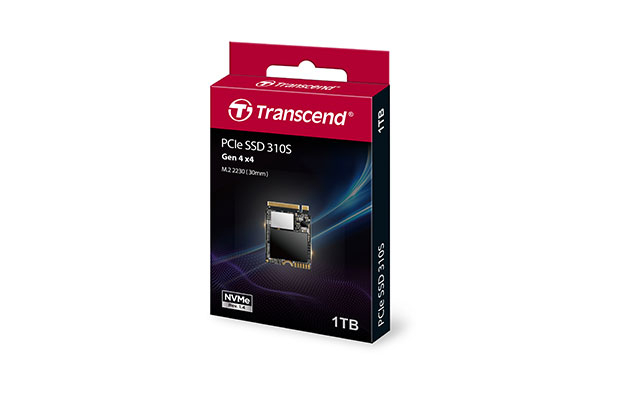 Transcend 1TB MTE310S NVMe SSD M.2 PCIe 2230 Gen4x4, NVMe, DRAM-less (TS1TMTE310S) - 2