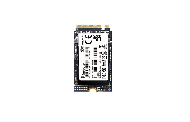 SSD Internal 1TB M.2, 2242 PCIe Transcend Gen4x4 NVMe, 3D TLC, DRAM-less (TS1TMTE410S) - 2