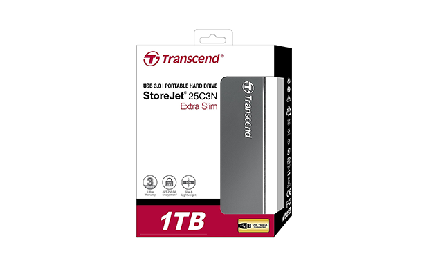 External HDD Transcend 1TB StoreJet 2.5