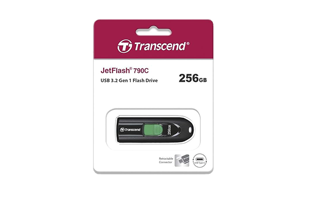 Transcend USB Flash Drive 256GB JetFlash 790C (TS256GJF790C)