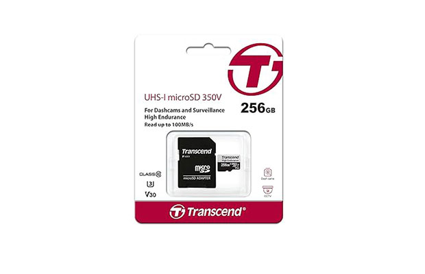 Transcend 256GB USD350V microSD Memory Card (TS256GUSD350V) - 2