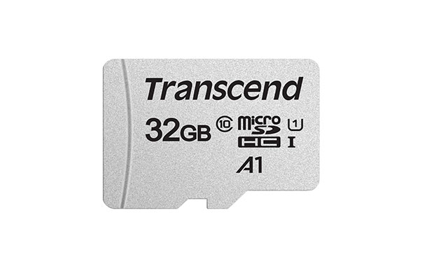 Memory card micro SD 32GB microSD w/ adapter UHS-I U1-TS32GUSD300S-Transcend (2Y) - 2