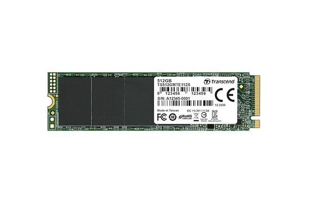 Transcend SSD Internal 512GB M.2 2280 Gen3x4 (TS512GMTE112S)