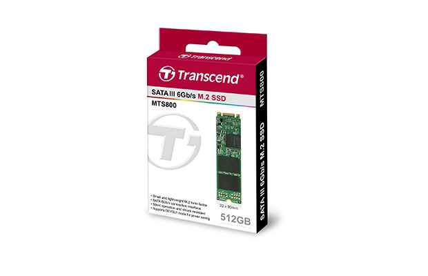 SSD Internal 512GB M.2 SATA3 2280 PCI MTS800 Transcend TS512GMTS800S - 2