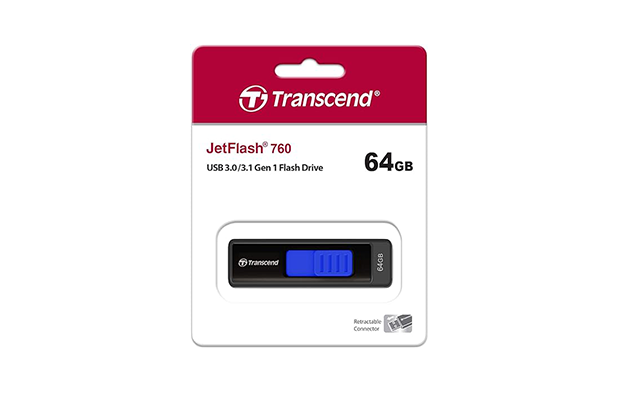 Transcend USB Flash Drive 64GB JetFlash 760 (TS64GJF760)