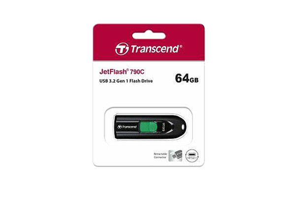 USB Flash 64GB JetFlash 790C Type-C Transcend (TS64GJF790C) - 2
