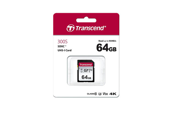 Transcend 64GGB 300S SDXC/SDHC Memory Card (TS64GSDC300S) - 2